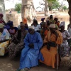 Visite de la parcelle maraîchère des femmes de Diossong (Kaolack)